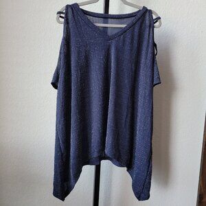 NWOT Shein Curve Cold Shoulder Top